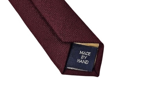 Cravatta collo lana fagiano Polo Ralph Lauren vintage caccia gioco uccellini 56,5" made in USA - Foto 7 di 8