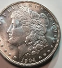 1904-O Morgan Dollar, Unc..