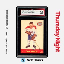 1955 PARKHURST #41 CALUM MACKAY KSA 7.5