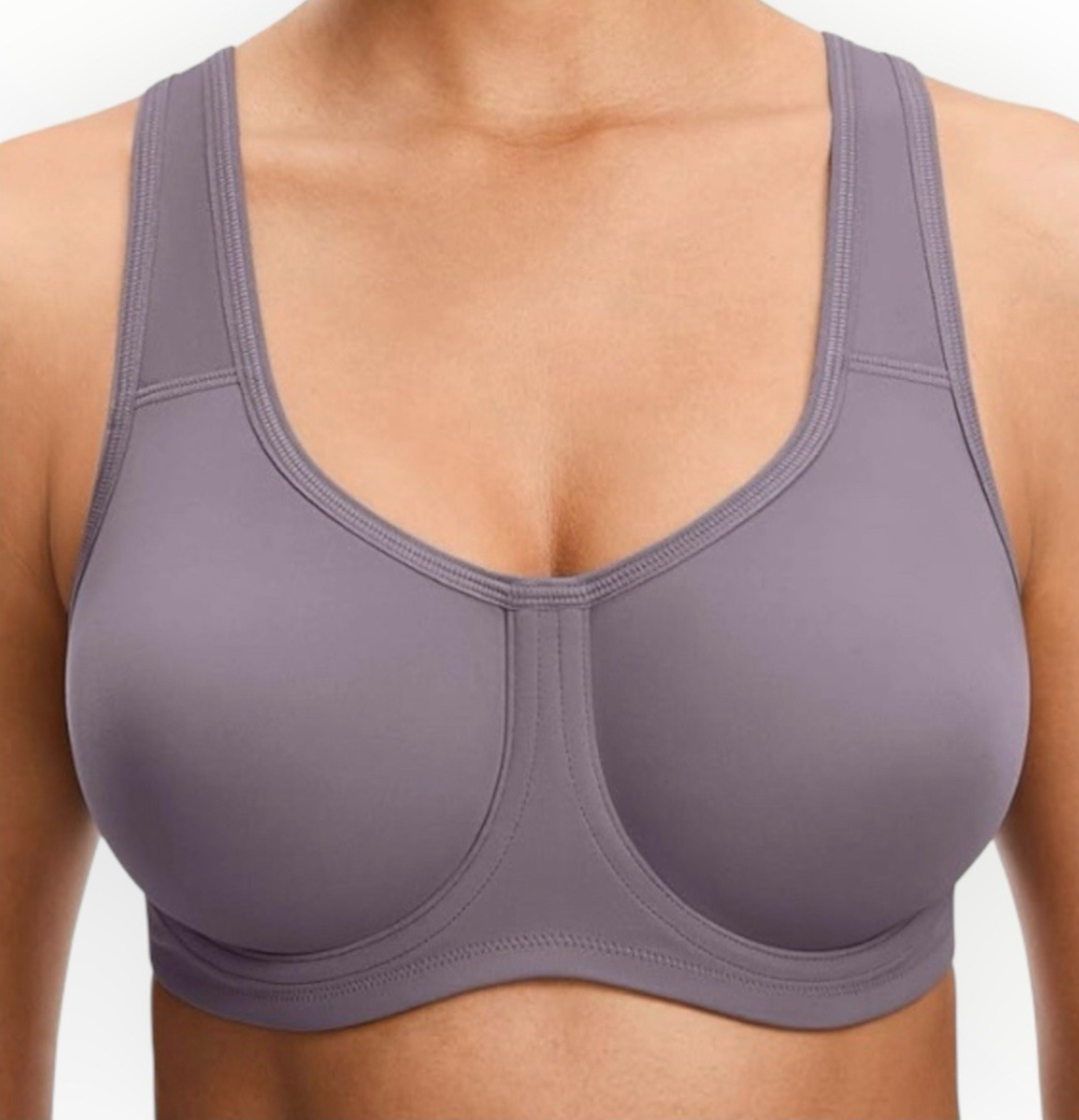 Syrokan Underwired Sports Bra Women's UK Size 38E High Impact Full Coverage
