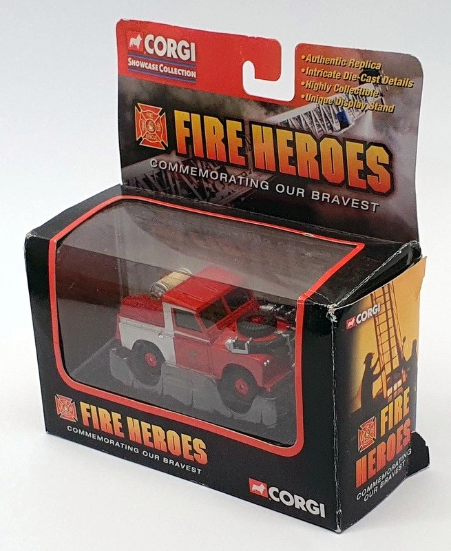 Corgi 8cm Long Diecast CS90065 - Land Rover - City Of Bath Fire Brigade - Image 4 of 4