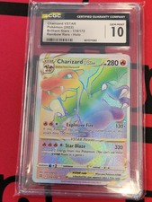 Charizard VSTAR CGC 10 Rainbow Rare BRILLIANT STARS 174/172 Slab RR GEM MINT on eBay