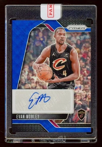 2024-25 Panini PRIZM - Evan Mobley Blue Wave Autograph SSP DPOY Cavaliers