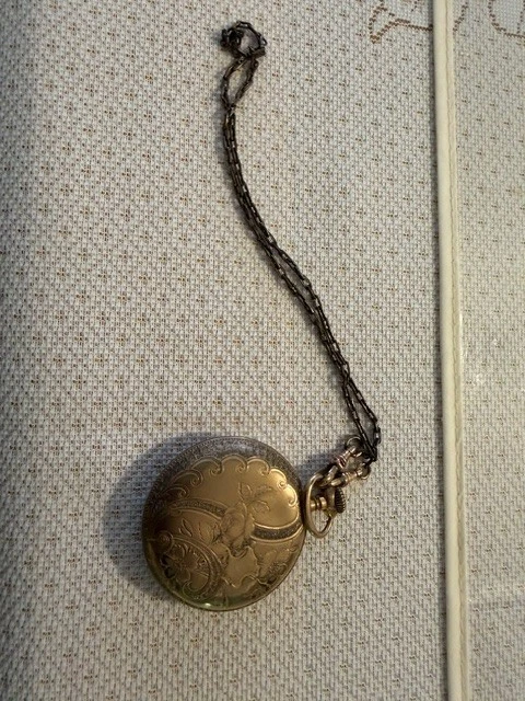 Reloj Bolsillo Años 1860 con Llavero Foto 3 de 4