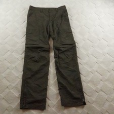 REI Kids Co-op Sahara Convertible Pants Youth Extra Large 18 Green Gorpcore