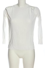 ZARA Maglia a maglia fine Donna Maglione Taglia IT 40 bianco stile casual