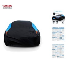 Waterproof Car Cover All Weather Snowproof UV Protection Windproof Outdoor Fu...
