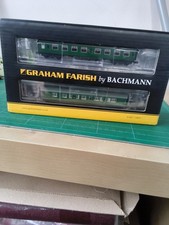 GRAHAM FARISH 372-675- 'N' GAUGE 4CEP FOUR CAR EMU 7105 SR MULTIPLE UNIT GREEN.