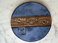 Vintage Paolo Soleri Cosanti Arcosanti Ceramic Tile