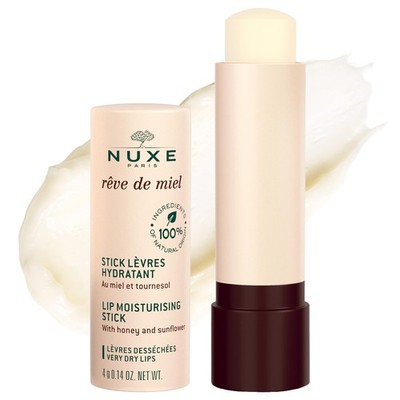 Nuxe Reve de Miel Lip Moisturising Stick 4g, 4g (1er Pack), cremeweiß 