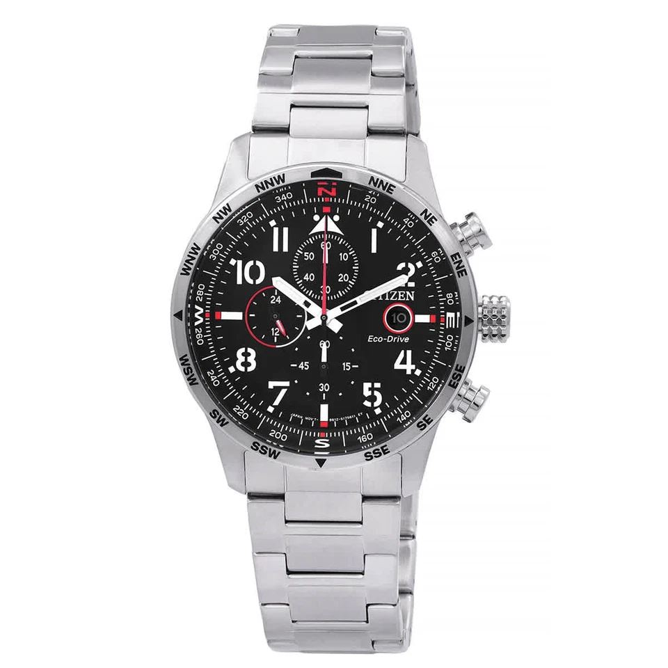 Reloj Citizen Cronógrafo Esfera Negra Hombre CA0790-83E