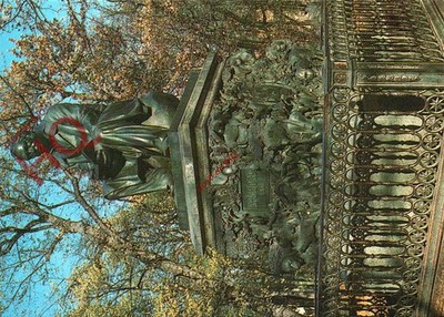 Ansichtskarte__Leningrad, St. Petersburg, Denkmal für Iwan Krylow