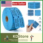 Double Roll Raffle Tickets – 1000 Blue Perforated Tickets for Events & Prizes