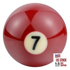 7 Ball Car Racing Gear Shifter Lever Handles Polished Shift Grip Dark Red