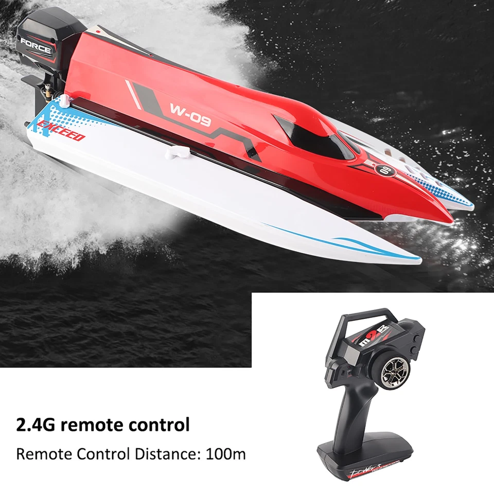 2.4GHz Brushless Remote Control Speedboat Racing RC Speed Boat Toy Model - Bild 2 von 4