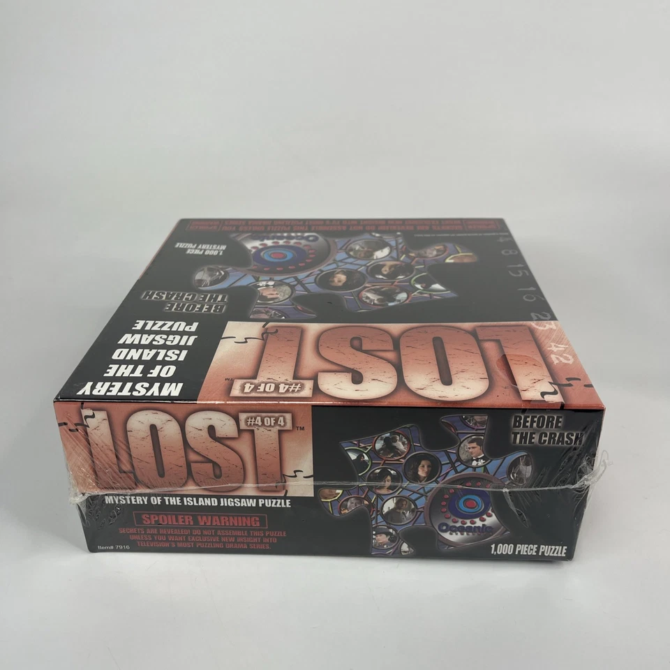 Rompecabezas LOST #4 Mystery Of The Island Before the Crash - NUEVO en plástico Foto 3 de 4