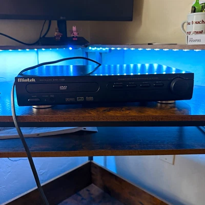Mintek DVD-1600 DVD Player Black Dolby Digital DTS Kodak Picture CD S-Video - Image 1 of 4