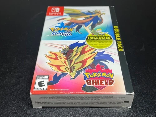 Nintendo Switch Pokemon Sword and Shield Double Pack Sealed Brand New! Sealed!