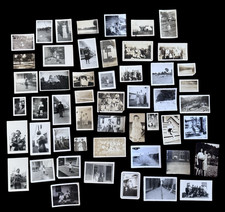 Huge Vintage Snapshot Photo Lot Family Travel Vacation Scenes Original Photos CT