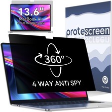360  Privacy Screen for MacBook Air 13.6/13 Inch 2022-2025, M2, M3, , 4 Way...