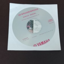 Manuel d'atelier Yamaha WR250R WR250X 2008 – Service Manual CD-ROM