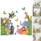Sale Hot Wall Sticker Vinyl Decal DIY Forest High Quality Jungle Animals