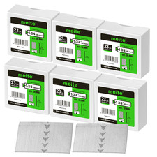 meite 23 Gauge Pin Nails Micro Headless Piner Nails Galvanized (10,000 Counts)