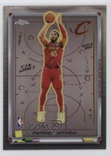 2025-26 Topps Chrome X's and Whoa's! Refractor Donovan Mitchell #XW-1 1p0q