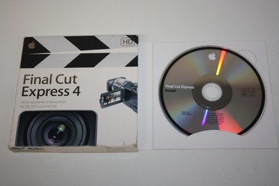 Final Cut Express 4 Installations-DVD Software MB278D/A