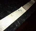 WW2 - MILITARY HUMOR - LONGEST LETTER  FOLDOUT  CARD- STORIES -MERYLE - USA