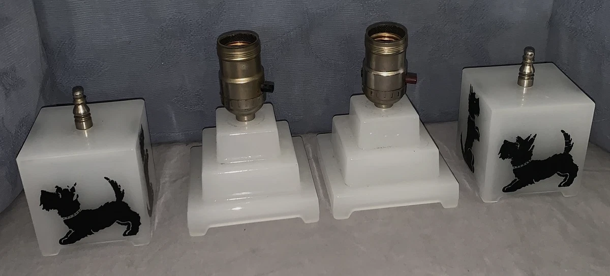 art deco dog lamp products for sale | eBay