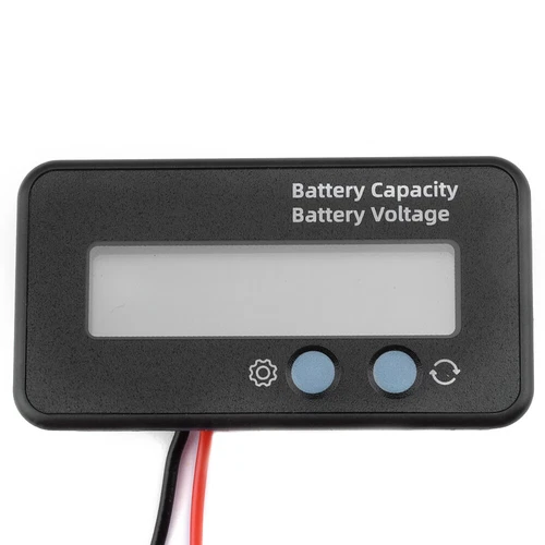 2x Grün DC6-100V LCD Digital Batterie Kapazität Monitore Anzeige Spannungsmesser - Bild 18 von 23