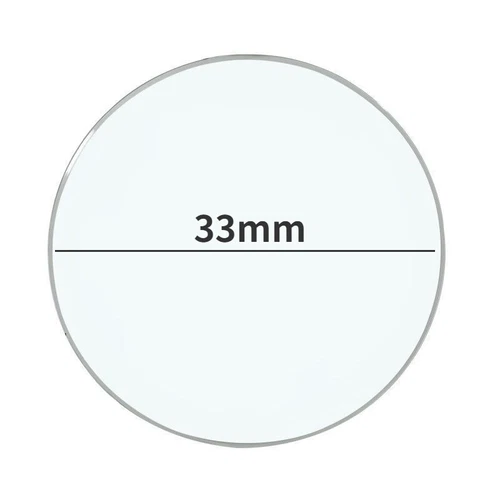 33mm Diameter Replacement Flat Cover Lid for Dial Caliper Indicator 1Pcs