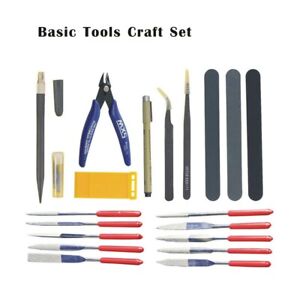 Basic Tools Craft Set Car Model Building Repair Fix Kit For Gundam USA DIY-A2