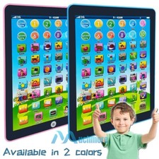 Kids Baby Tablet Interactive Learning Alphabet Numbers Music Educational Toys