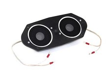Mustang Dash Speaker Stereo 4x10 1964 1965 1966 - Vintage Car Audio Mustang Dash Speaker Stereo 4x10 1964 1965 1966 - Vintage Car Audio