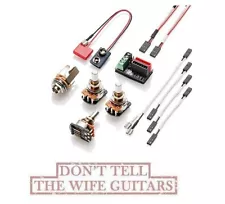 EMG Solderless Active Conversion Wiring Kit J Set Jazz Bass 3 Pots & Input Jack