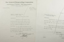 1928 Lamson Goodnow General Fireproofing Boston MA Equipment Ephemera P1084A