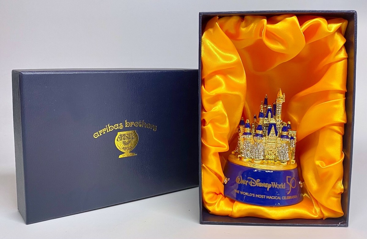 New Arribas Disney World 50th Anniversary Cinderella Castle