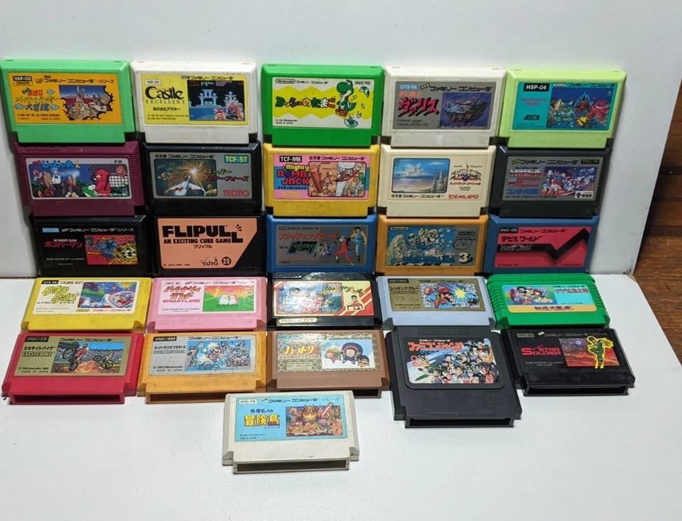 Famicom Games. Pick Your Games. All Games Tested & Working. - Image 2 of 2