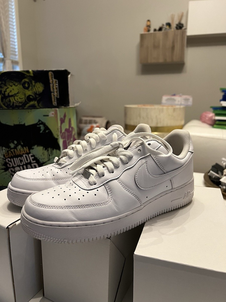 Nike Air Force 1 Men's Size 9 Low White '07 CW2288-111 Very Clean