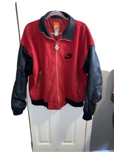 nike colorblock varsity jacket