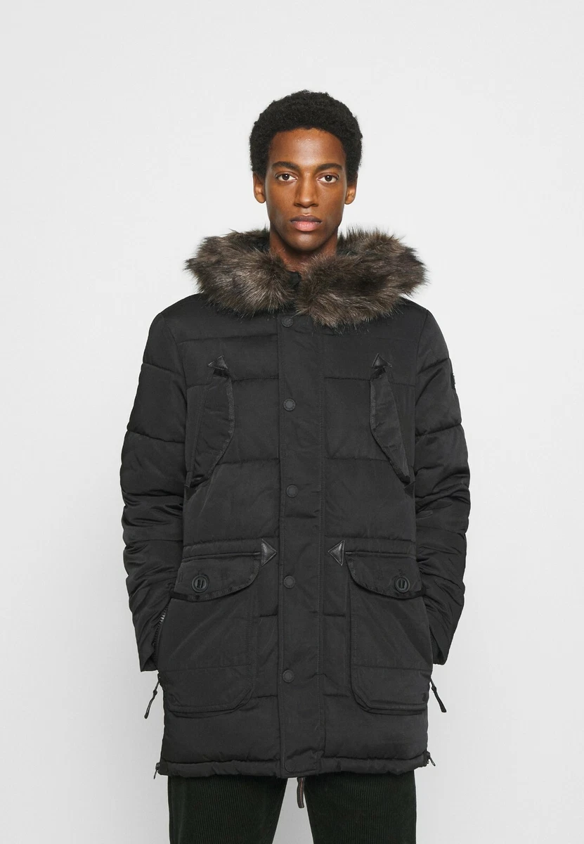 Superdry Men s Chinook Parka Jacket size L eBay