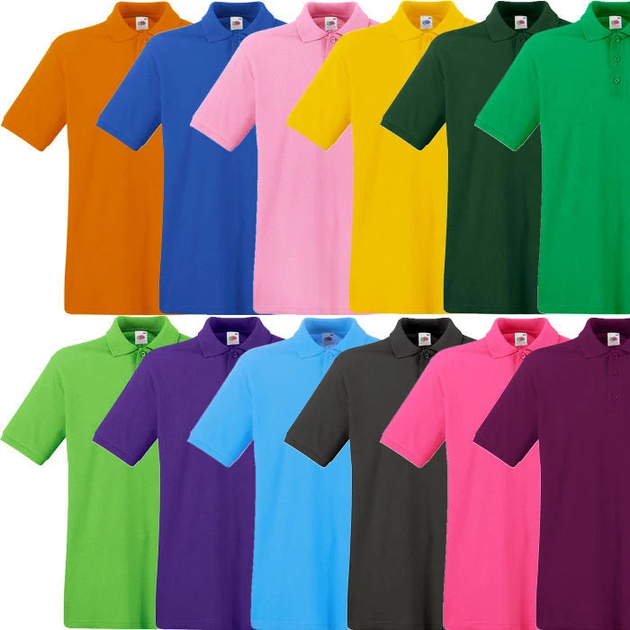 Fruit of the Loom Premium Poloshirt Polo T-Shirt S M L XL XXL 3XL - Bild 1 von 1