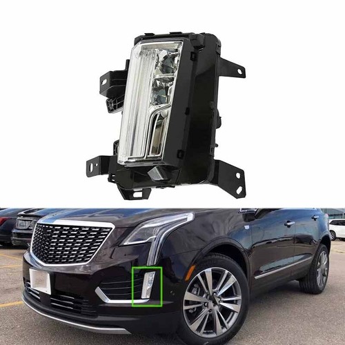 Left Driver LED DRL Front Driving Fog Lamp Light For Cadillac XT5 2017-2020 - Picture 4 of 4