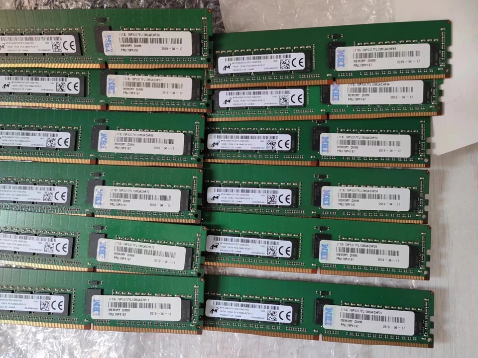 IBM 78p4197 16g ddr4 2666 em62 POWER9 9009-42a 41a 9008-22a p9 324e - Image 3 of 3