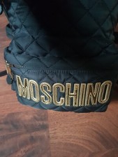 borsa moschino nera borsa posteriore usata in buone condizioni