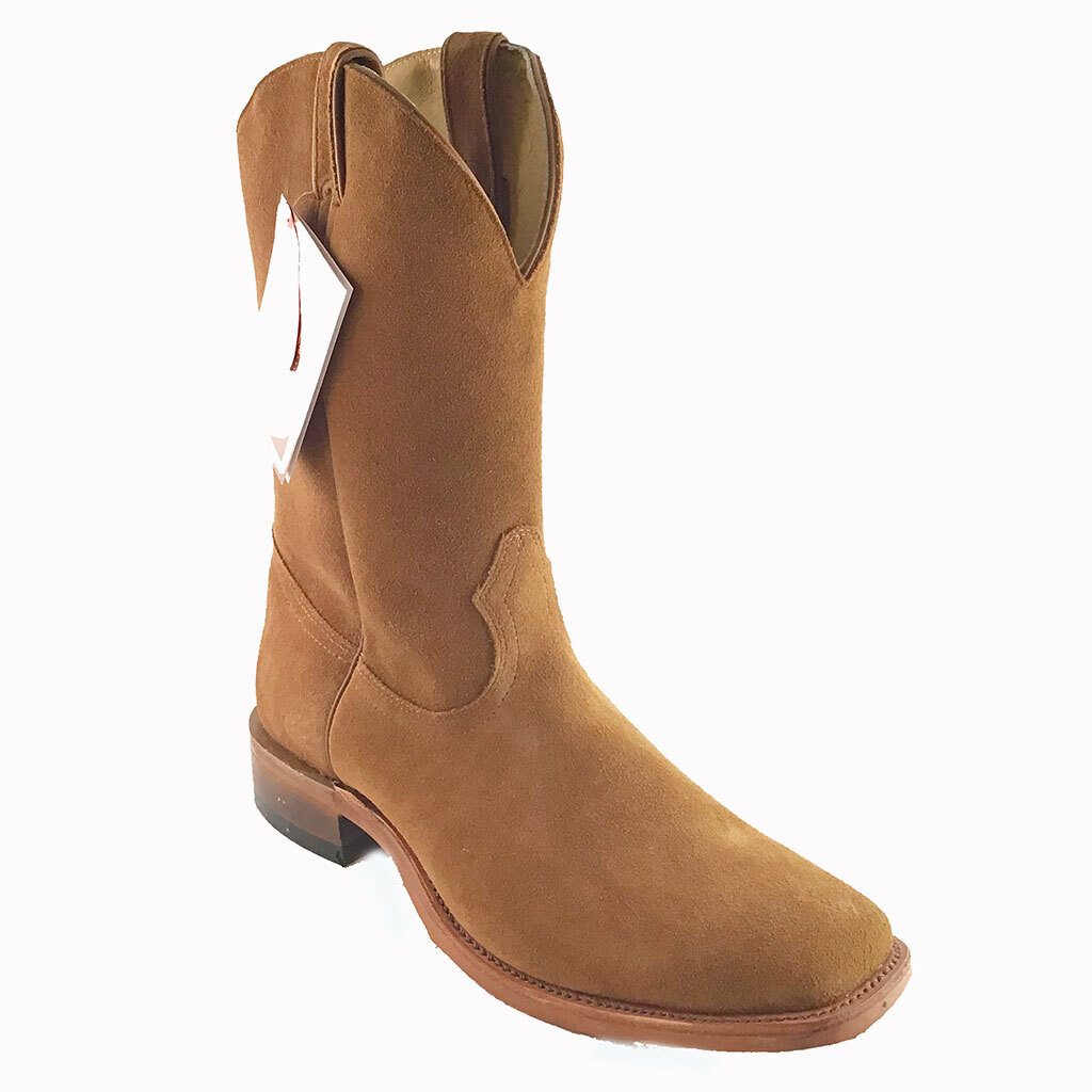 Bottes Boulet bout carré marron homme chaussures cuir 0379