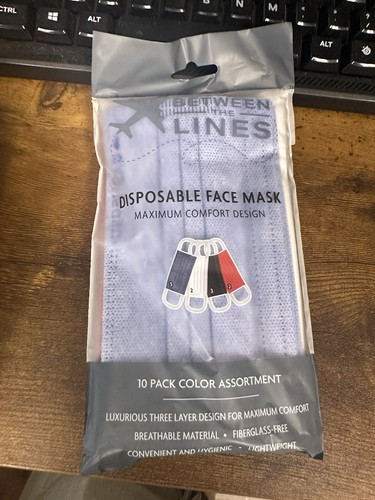 Lot of 40 Items.....14- 5 Pack Kids Masks and 26- 10 Pack Disposable Masks - Afbeelding 5 van 5