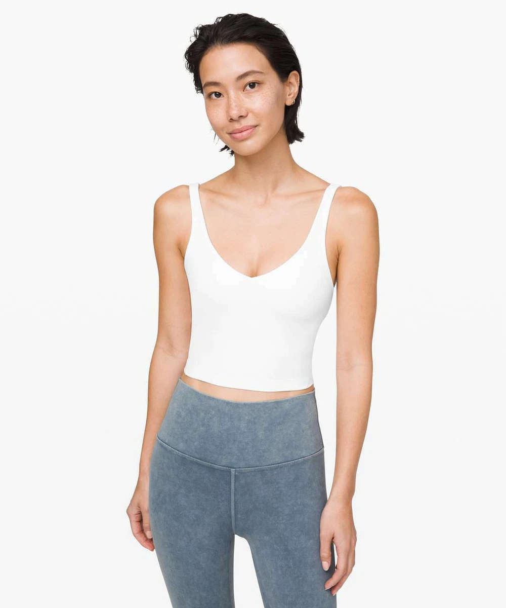 NWT Lululemon Align Tank~size：4,6~ White